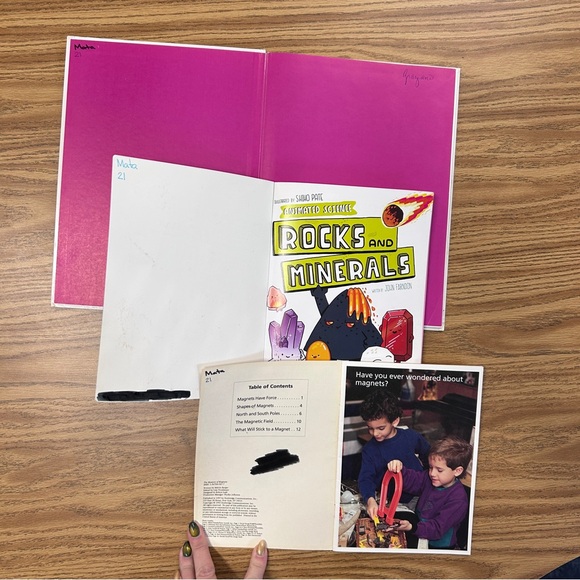 Assorted Kids Science Books - Rocks, Minerals & Magnets (Colorful Covers) - Picture 5 of 13